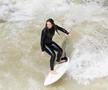 Surf în Englischer Garten FOTO: Ionuț Iordache (GSP)