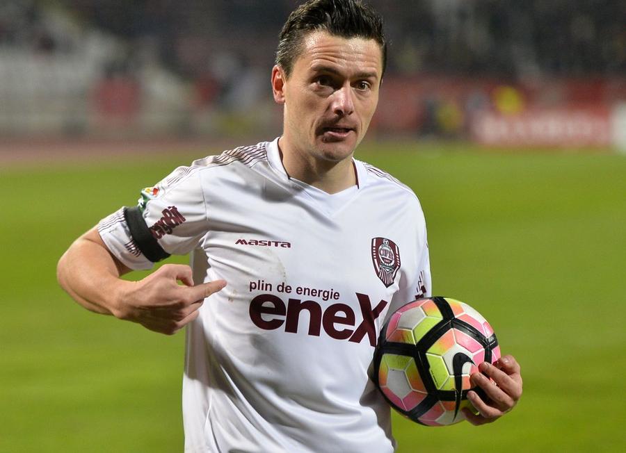 Laurențiu Rus s-a întors la CFR Cluj / FOTO: GSP S-a întors la CFR Cluj! Fostul dinamovist, anunțat de „feroviari”: „Bine ai revenit în familia noastră”