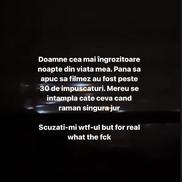 Mesajul postat de Elena Mățan, foto: Instagram