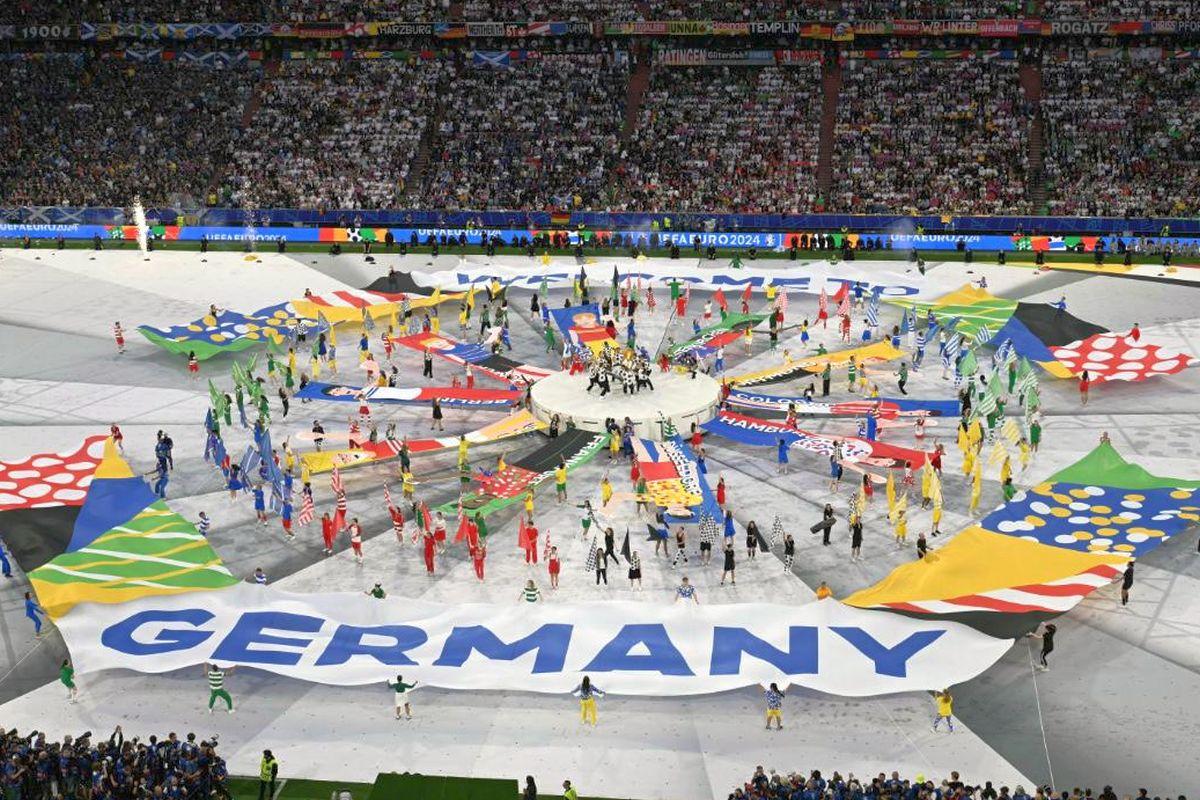 Germania - Scoția, partida inaugurală de la Campionatul European (festivitatea de deschidere)