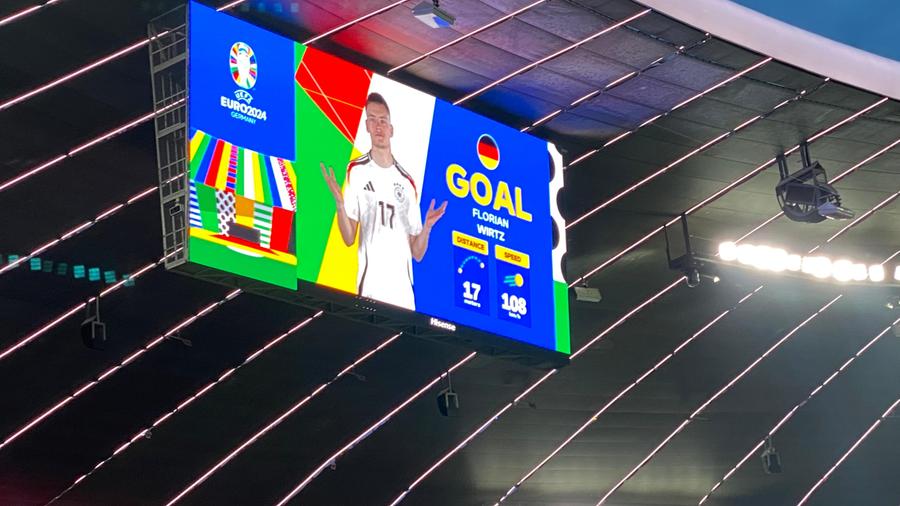 Florian Wirtz a marcat primul gol la Europeanul din Germania FOTO: Andrei Crăițoiu Au băut mai multă bere decât apă » 10 detalii observate de reporterul GSP la Germania - Scoția: covrigul fermecat + ai fumat, te-au amendat!