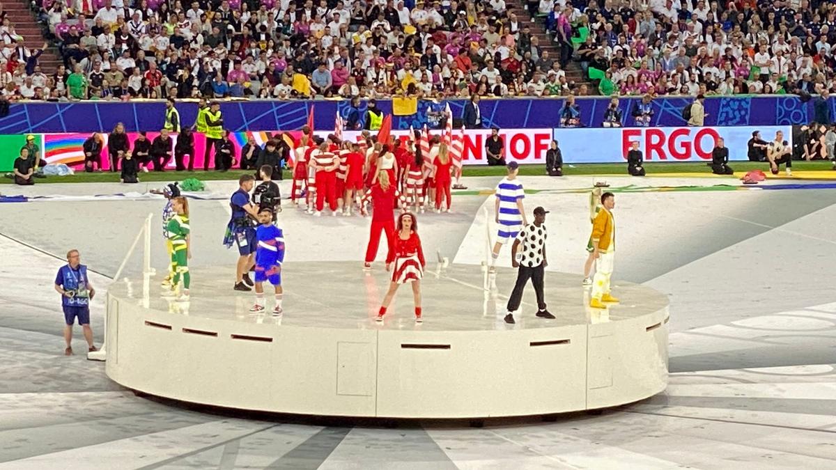 Germania - Scoția, partida inaugurală de la Campionatul European (festivitatea de deschidere)