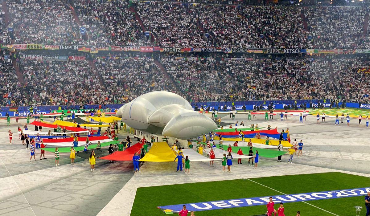 Germania - Scoția, partida inaugurală de la Campionatul European (festivitatea de deschidere)