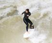 Surf în Englischer Garten FOTO: Ionuț Iordache (GSP)