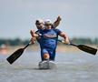 Oleg Nuță și Ilie Sprîncean la CE de kaiac-canoe de la Szeged FOTO Raed Krishan