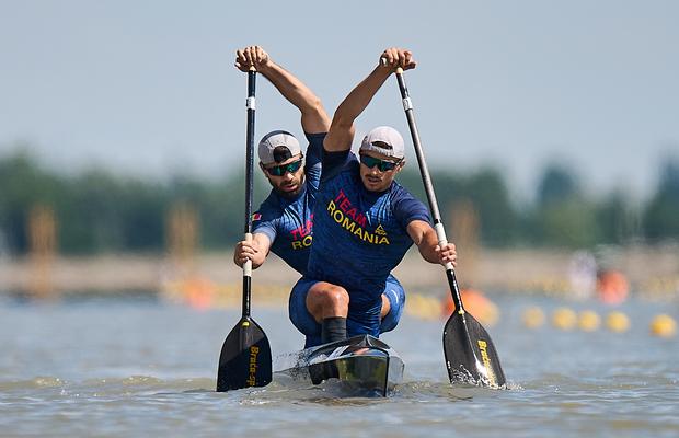 Oleg Nuță și Ilie Sprîncean pe locul șase în proba de canoe dublu 1.000 de metri la CE de la Szeged
