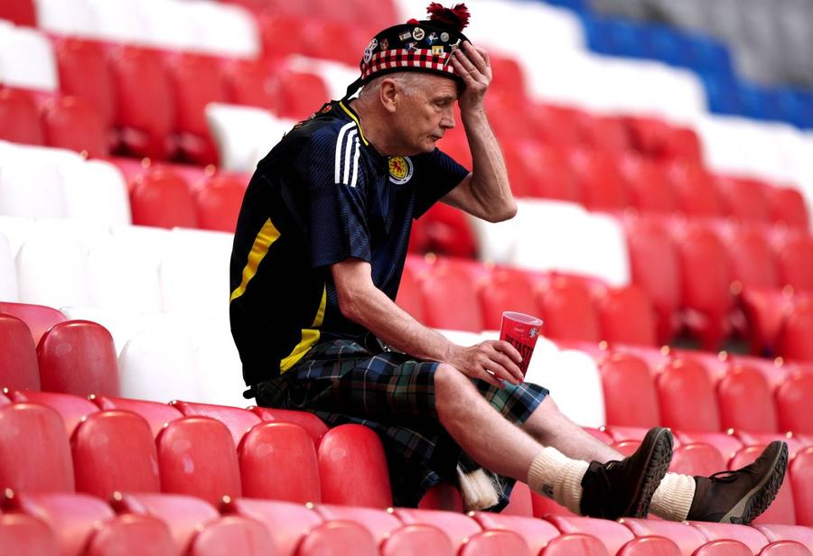 Fanii Scoției au ajuns pe stadion / Sursă foto: Imago Images Ceremonia de deschidere la Euro 2024: s-a plâns la propriu în Germania! Spectacol de lumină și culoare în stadion, imagini memorabile la Munchen