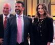 Arpad Pazkany, Donald Trump Jr și Antonela Pătruț, foto: Instagram Antonela Pătruț