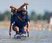 Oleg Nuță și Ilie Sprîncean la CE de kaiac-canoe de la Szeged FOTO Raed Krishan