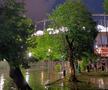 Străzile din jurul Arenei Naționale s-au inundat după furtuna de joi seara / foto: Remus Dinu (GSP)