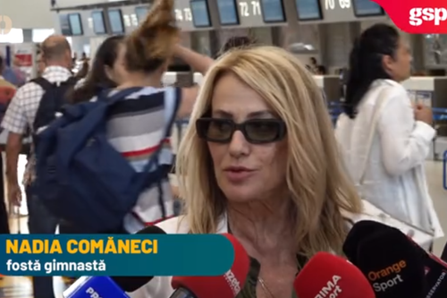 Nadia Comăneci / Foto: captură de ecran GSP