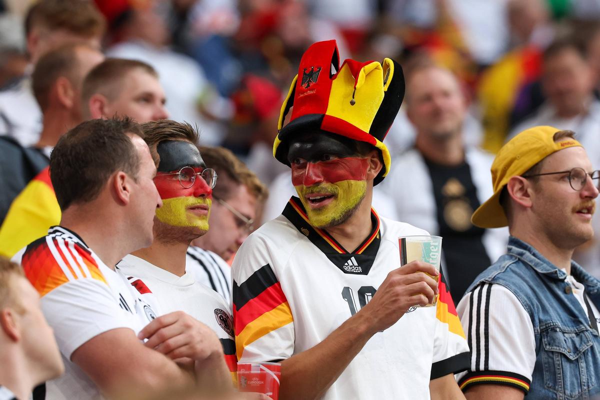 Fanii de la Germania - Scoția, la Euro 2024