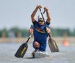 Oleg Nuță și Ilie Sprîncean la CE de kaiac-canoe de la Szeged FOTO Raed Krishan
