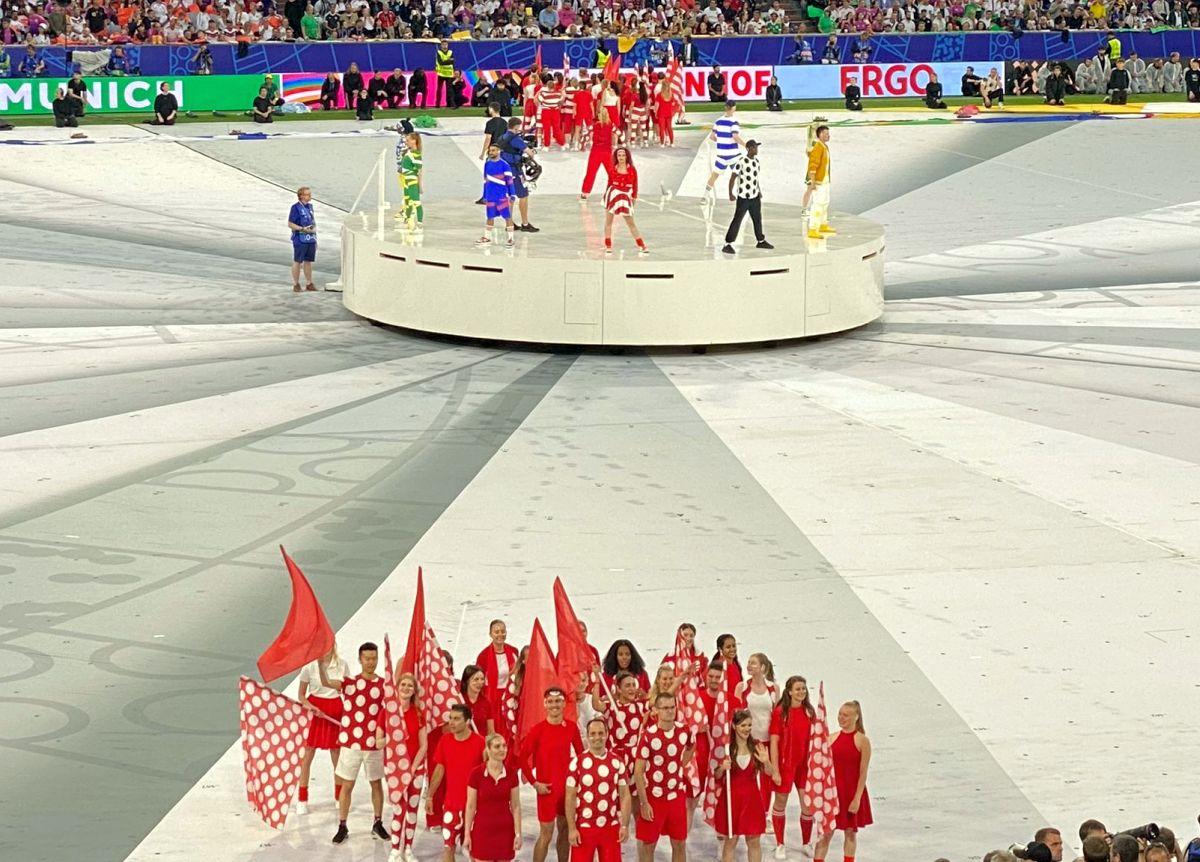 Germania - Scoția, partida inaugurală de la Campionatul European (festivitatea de deschidere)
