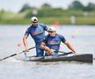 Oleg Nuță și Ilie Sprîncean la CE de kaiac-canoe de la Szeged FOTO Raed Krishan