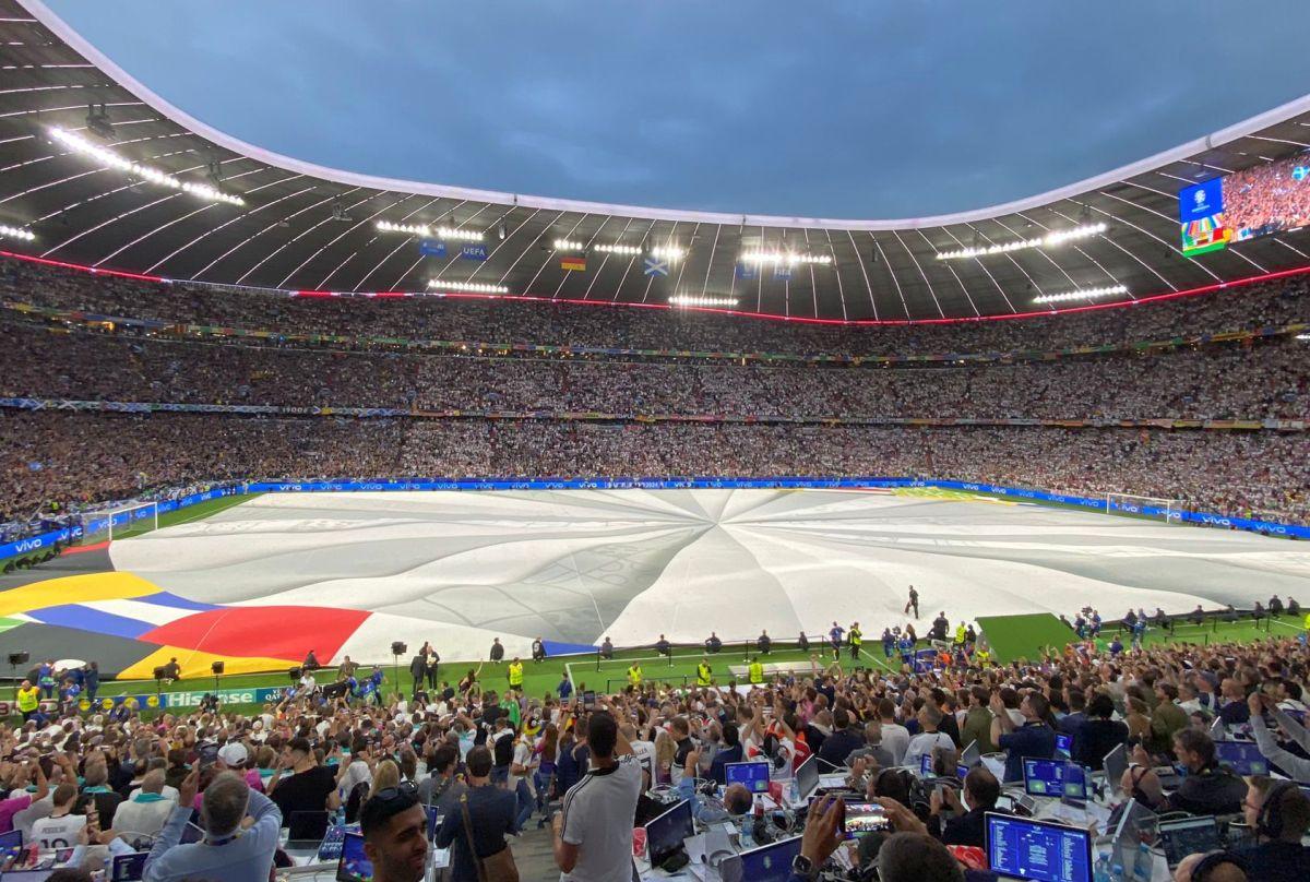 Germania - Scoția, partida inaugurală de la Campionatul European (festivitatea de deschidere)