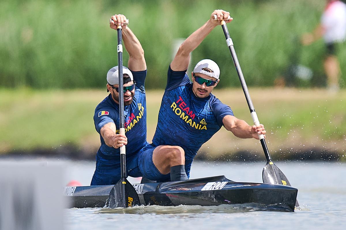 Oleg Nuță și Ilie Sprîncean pe locul șase în proba de canoe dublu 1.000 de metri la CE de la Szeged