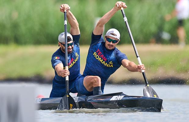 Oleg Nuță și Ilie Sprîncean au câștigat finala B a probei de canoe-2 500 de metri: „Sper să nu cedăm și să mergem înainte”