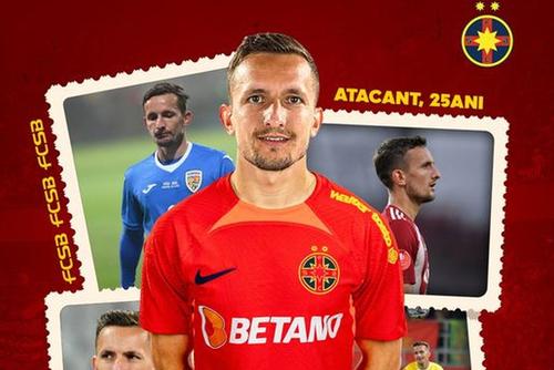 Marius Ștefănescu, prezentat oficial la FCSB