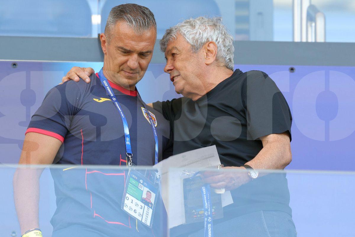 Daniel Pancu, ședință de „taină” cu Mircea Lucescu, înainte de România U21 - Spania