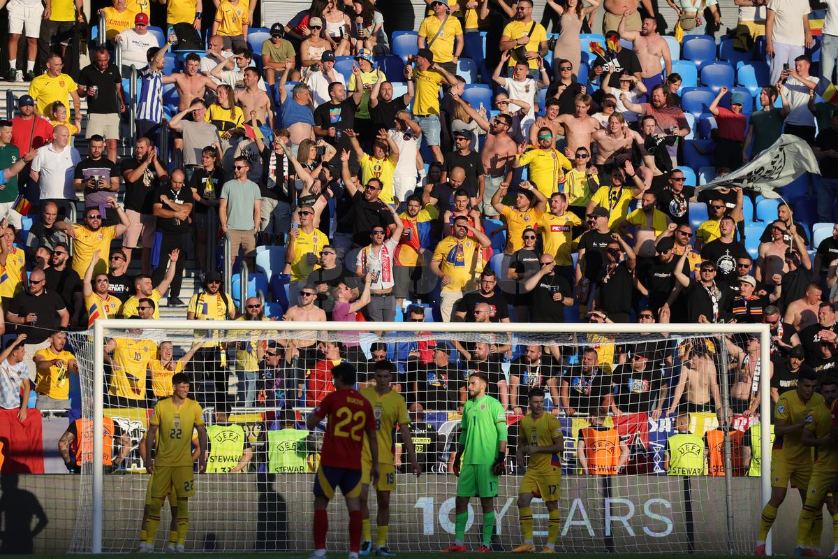 Imagini bune din Spania U21 - România U21 2-1