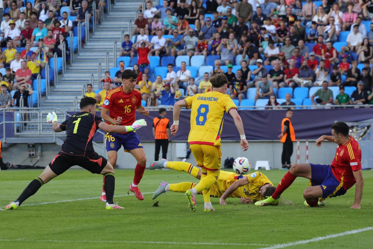România U21 a solicitat o lovitură de la 11 metri la meciul cu Spania U21 + ocazii uriașe