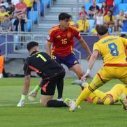România U21 a solicitat o lovitură de la 11 metri la meciul cu Spania U21 + ocazii uriașe. FOTO: Ionuț Iordache