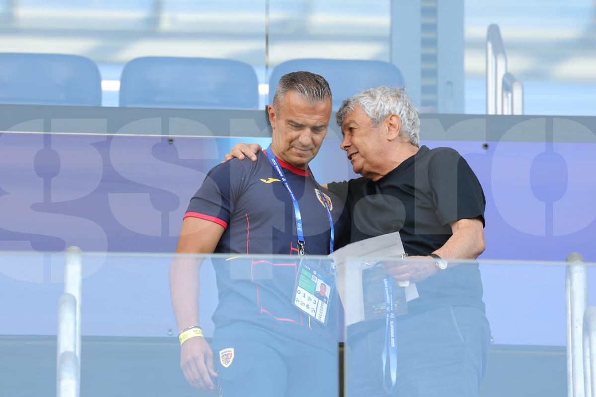Daniel Pancu, ședință de „taină” cu Mircea Lucescu, înainte de România U21 - Spania