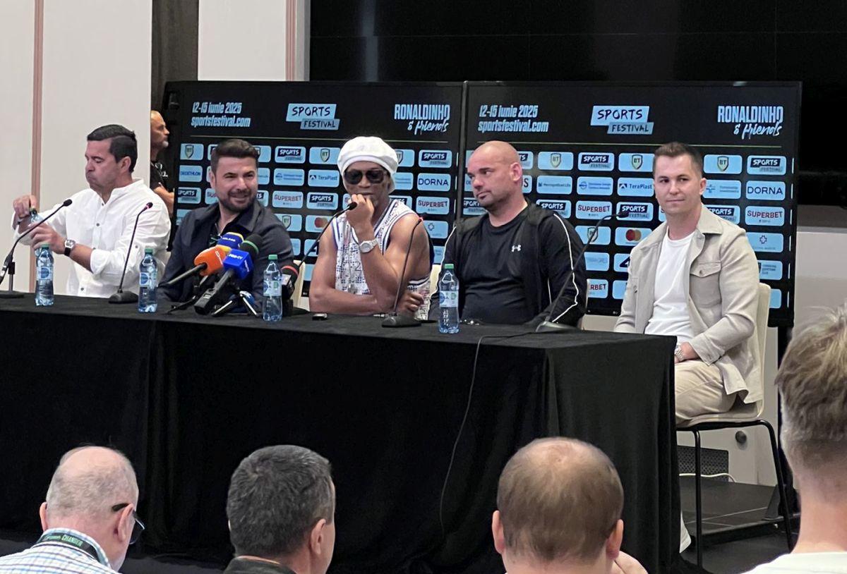 Ronaldinho, la Cluj, pentru Sports Festival