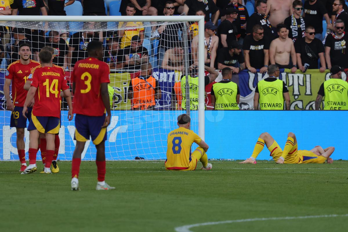 Imagini bune din Spania U21 - România U21 2-1