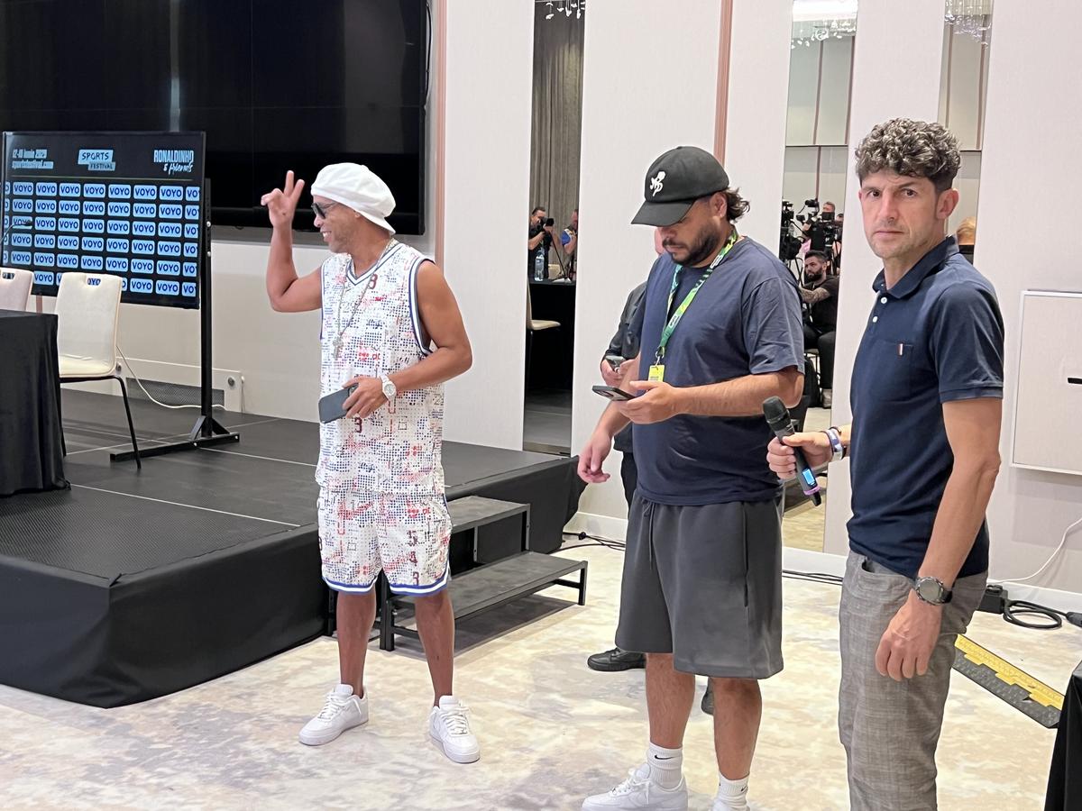 Ronaldinho, la Cluj, pentru Sports Festival