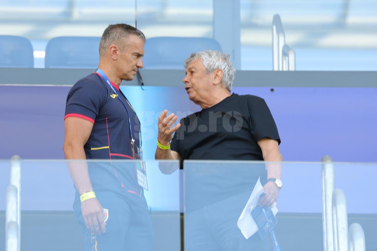 Daniel Pancu, ședință de „taină” cu Mircea Lucescu, înainte de România U21 - Spania
