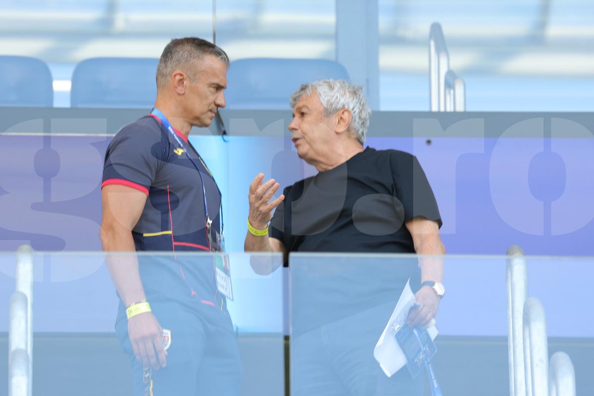 Daniel Pancu, ședință de „taină” cu Mircea Lucescu, înainte de România U21 - Spania