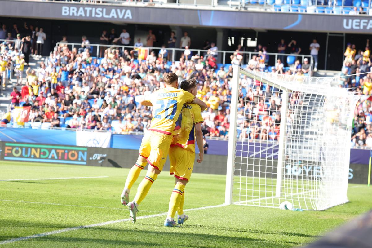 Louis Munteanu, gol fabulos în Spania - România la Euro U21