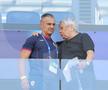 Daniel Pancu, ședință cu Mircea Lucescu înainte de Spania - România, de la Euro U21. Foto: Ionuț Iordache (GSP.RO)