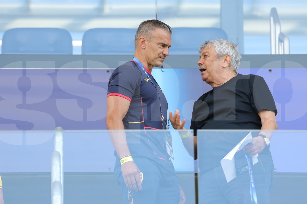 Daniel Pancu, ședință de „taină” cu Mircea Lucescu, înainte de România U21 - Spania