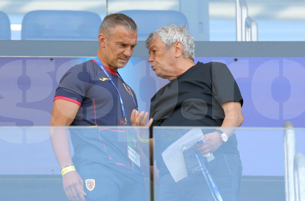 Daniel Pancu, ședință de „taină” cu Mircea Lucescu, înainte de România U21 - Spania