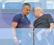 Daniel Pancu, ședință cu Mircea Lucescu înainte de Spania - România, de la Euro U21. Foto: Ionuț Iordache (GSP.RO)