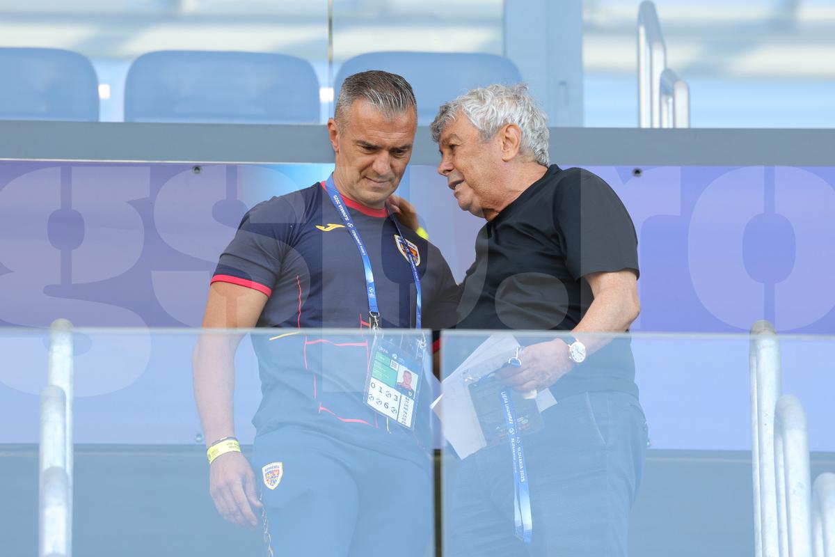 Daniel Pancu, ședință de „taină” cu Mircea Lucescu, înainte de România U21 - Spania