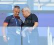 Daniel Pancu, ședință cu Mircea Lucescu înainte de Spania - România, de la Euro U21. Foto: Ionuț Iordache (GSP.RO)