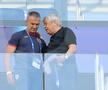 Daniel Pancu, ședință cu Mircea Lucescu înainte de Spania - România, de la Euro U21. Foto: Ionuț Iordache (GSP.RO)