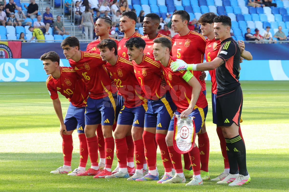 Imagini bune din Spania U21 - România U21 2-1