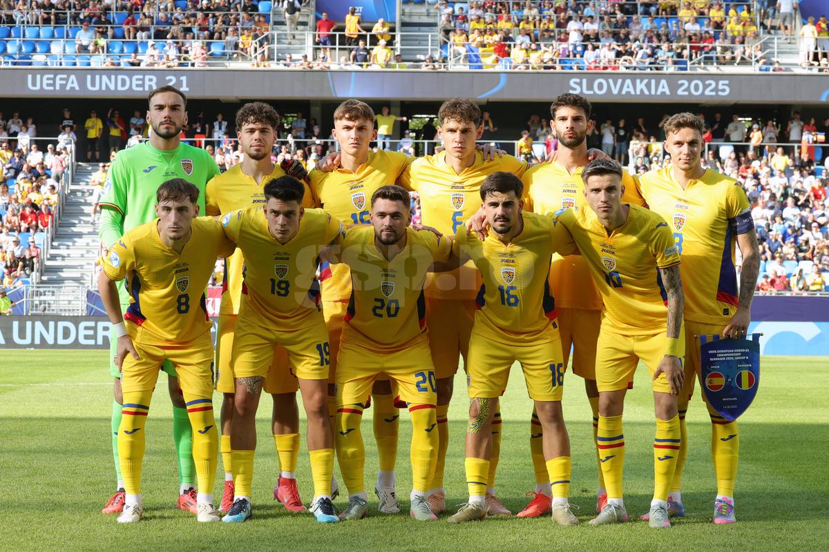 Imagini bune din Spania U21 - România U21 2-1