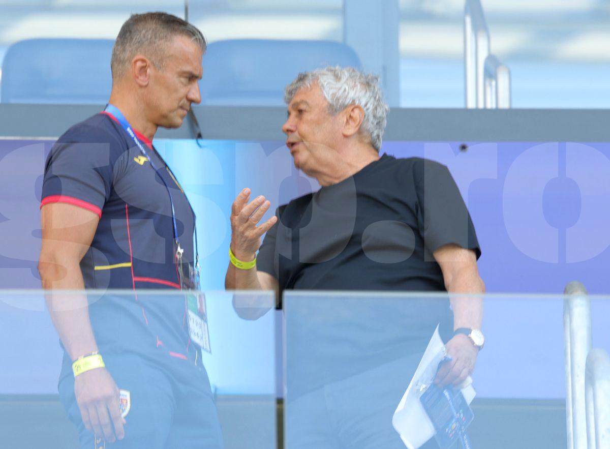 Daniel Pancu, ședință de „taină” cu Mircea Lucescu, înainte de România U21 - Spania