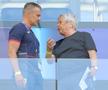 Daniel Pancu, ședință cu Mircea Lucescu înainte de Spania - România, de la Euro U21. Foto: Ionuț Iordache (GSP.RO)