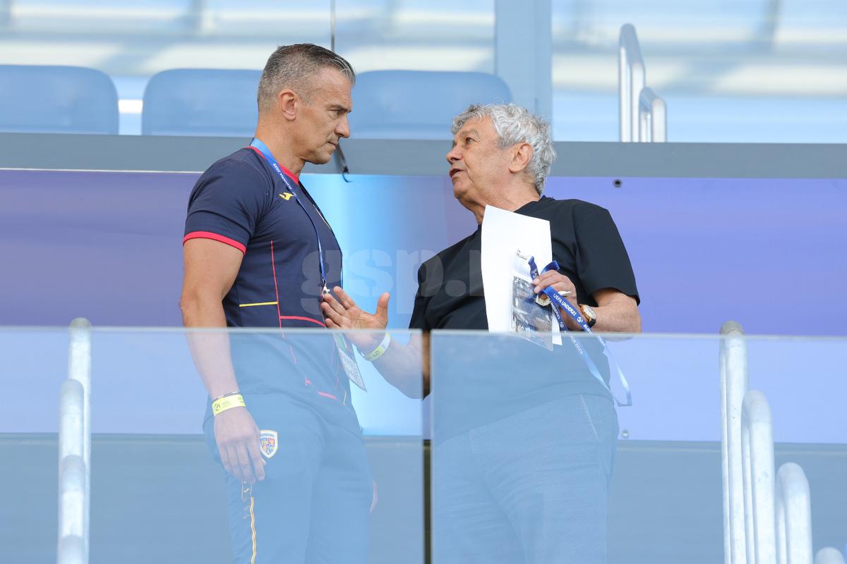 Daniel Pancu, ședință de „taină” cu Mircea Lucescu, înainte de România U21 - Spania