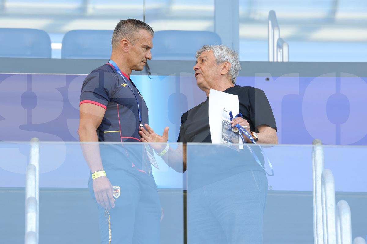 Daniel Pancu, ședință de „taină” cu Mircea Lucescu, înainte de România U21 - Spania