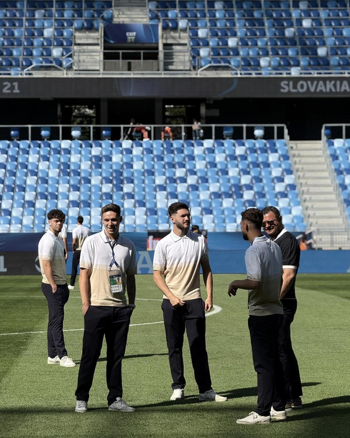 Spania U21 - România U21, imagini înaintea partidei de la Bratislava