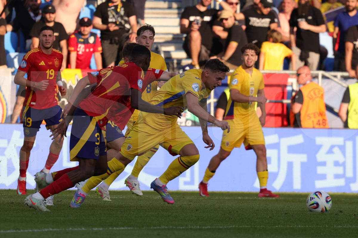Imagini bune din Spania U21 - România U21 2-1