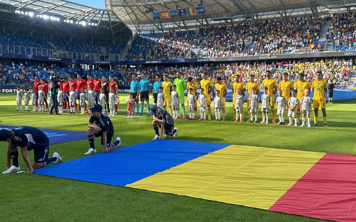 Spania  - România, la EURO 2025 / imagini din meci
